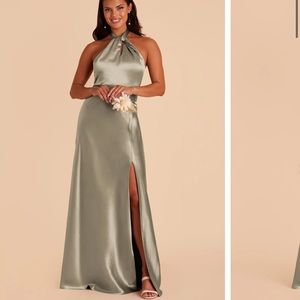 NEW satin maxi dress